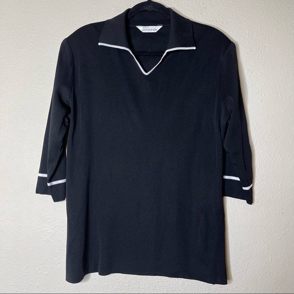 Misook Black Top size XL